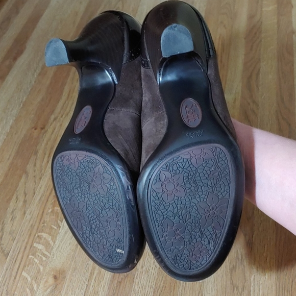 Sofft Leather & Suede Heels 7M - Picture 10 of 14